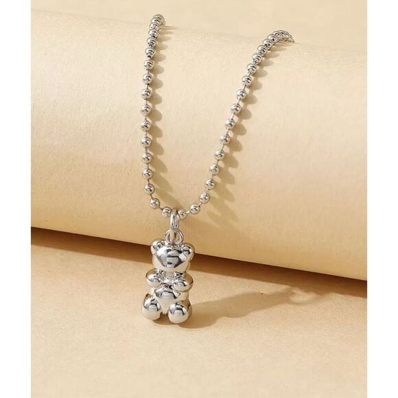 Teddy Bear Necklace - Picture 1 of 4